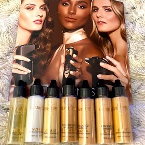 New Luminess Airbrush Kit 2 Shade 30 1 Shade 40 1 Primer 1 Eraser 1 Glow,1TipTop